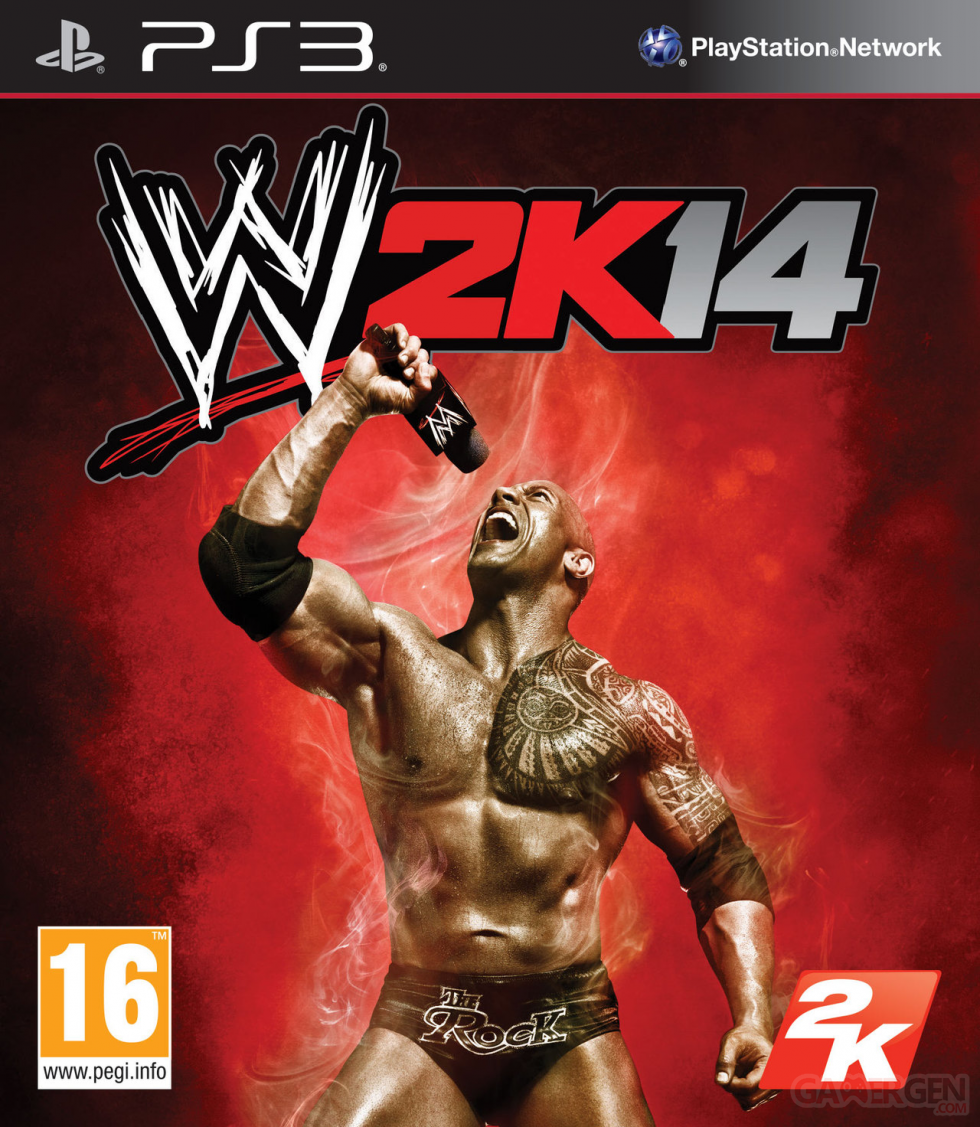 Jaquette PS3 WWE 2K14