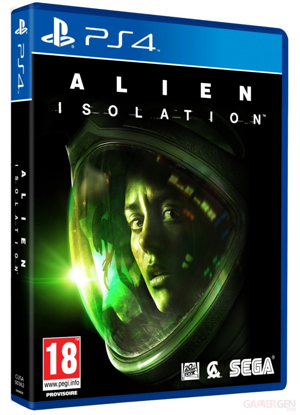Jaquette PS4 Alien Isolation
