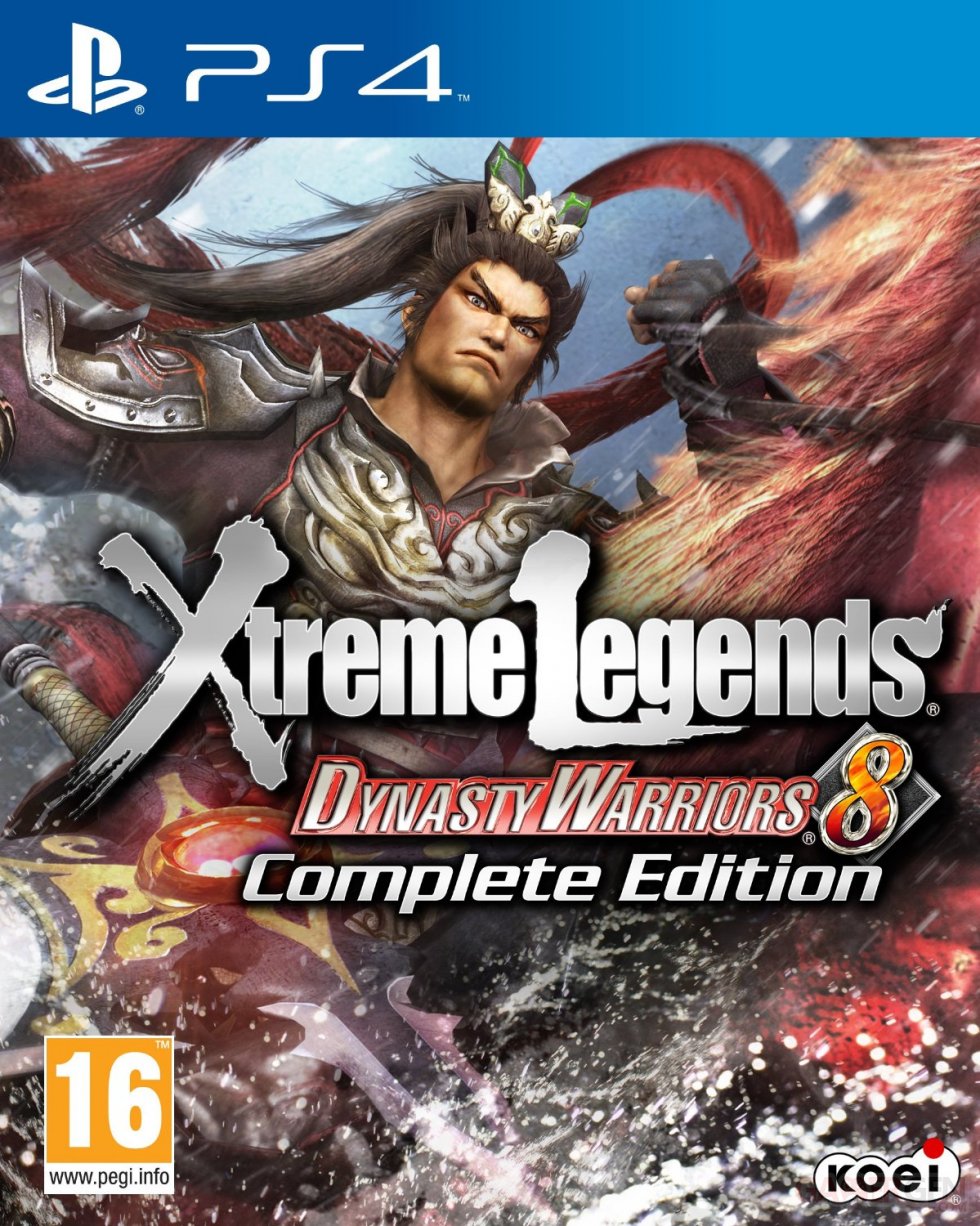 Jaquette PS4 Dynasty Warriors 8 Xtreme Legends Complete Edition