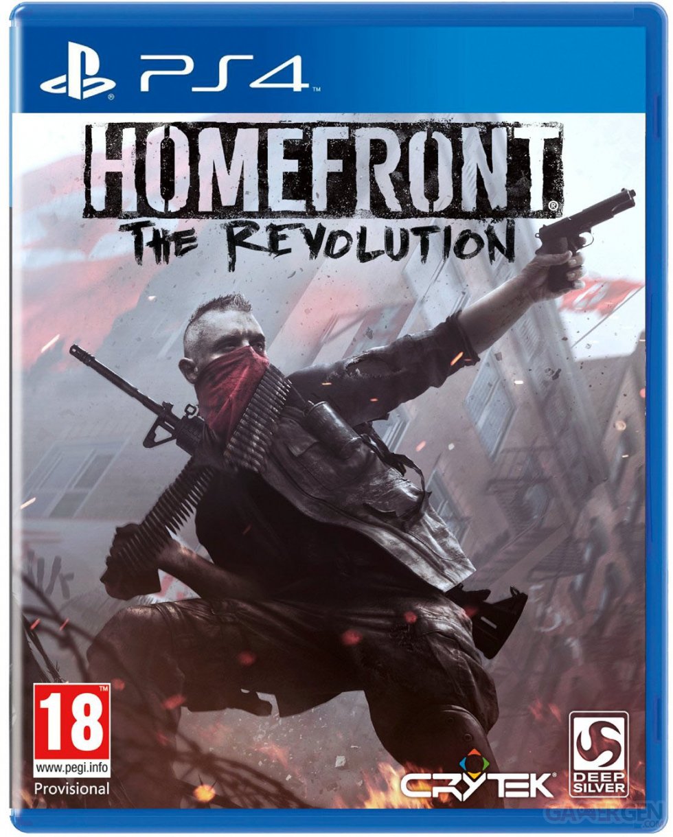 Jaquette PS4 Homefront the Revolution