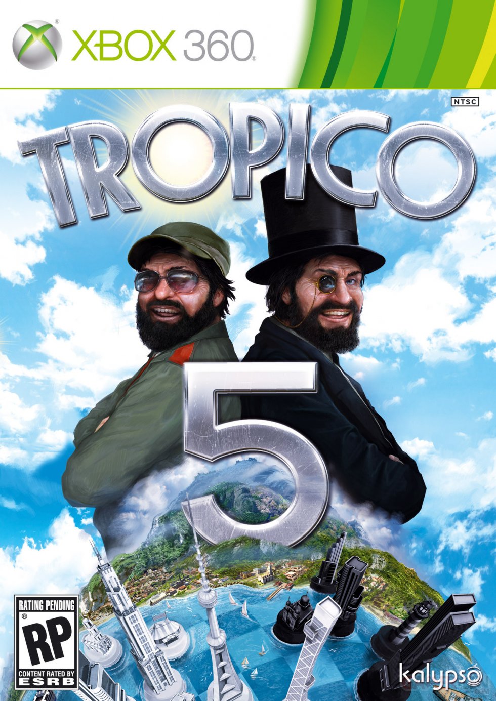 Jaquette Xbox 360 Tropico 5