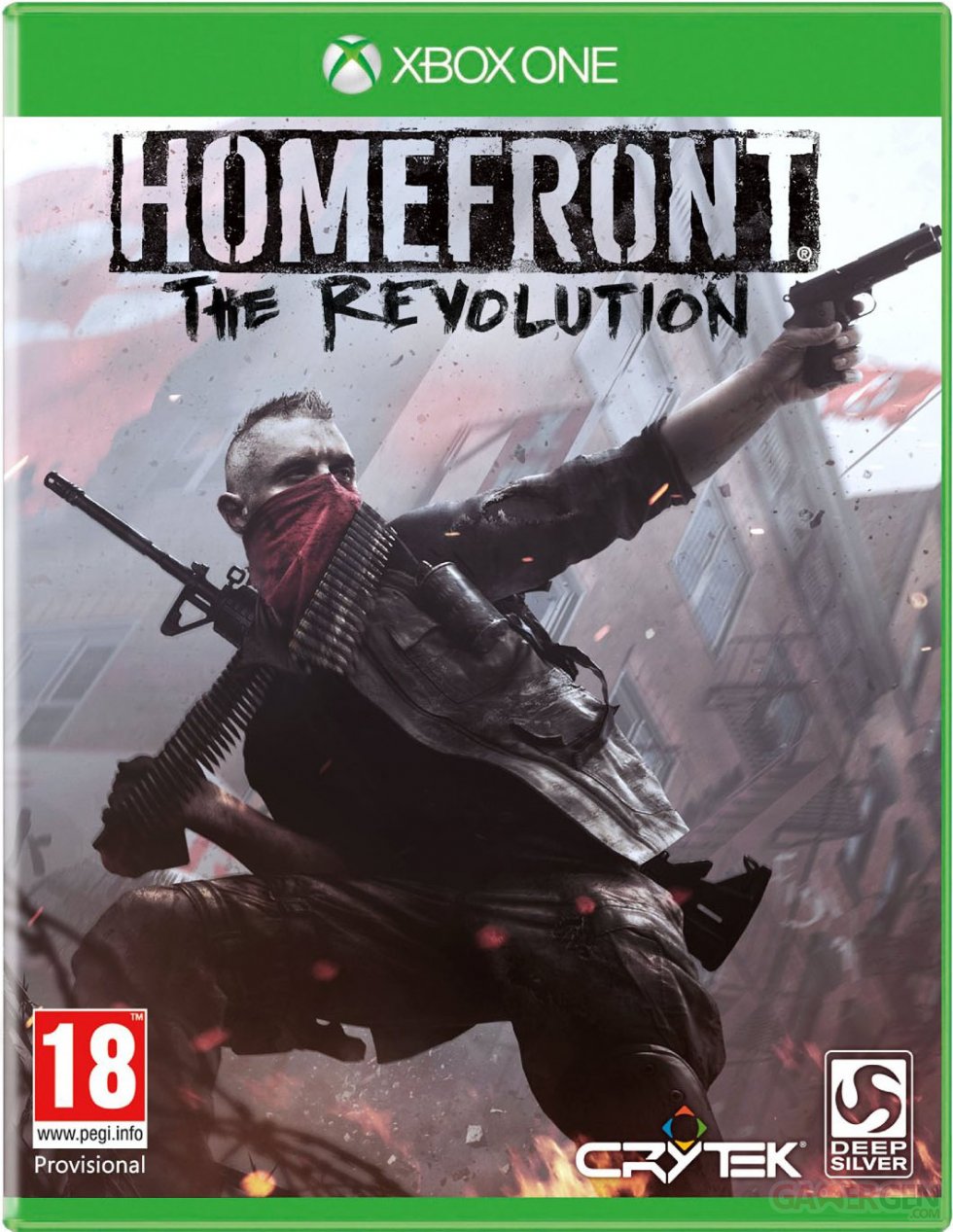 Jaquette Xbox One Homefront the Revolution