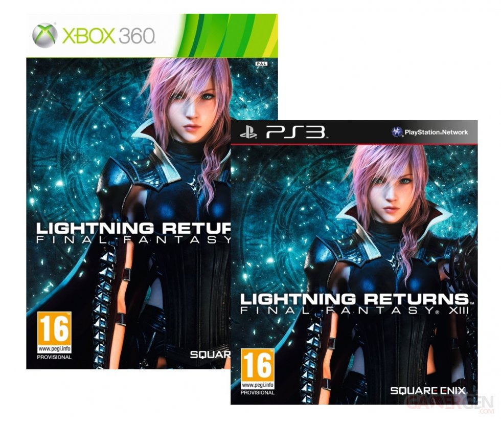 Jaquettes Lightning Returns Final Fantasy XIII 03.12.2013.