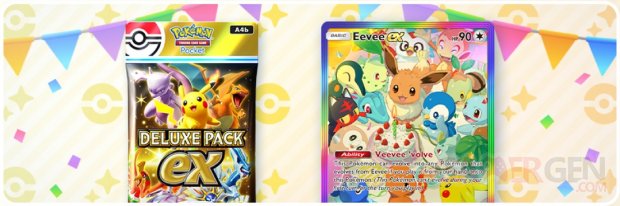 JCC Pokémon Pocket Booster de Luxe ex 25 10 2025