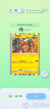 JCC Pokémon Pocket échanges 02 23 01 2025