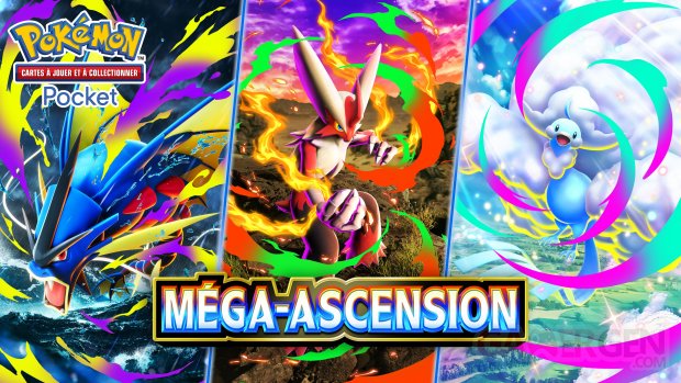 JCC Pokémon Pocket Méga Ascension 16 23 10 2025
