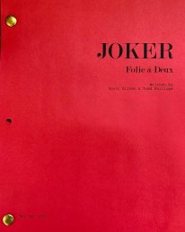Joker Folie à Deux script
