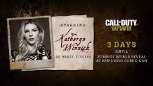 Katheryn Winnick Call of Duty WWII Zombies