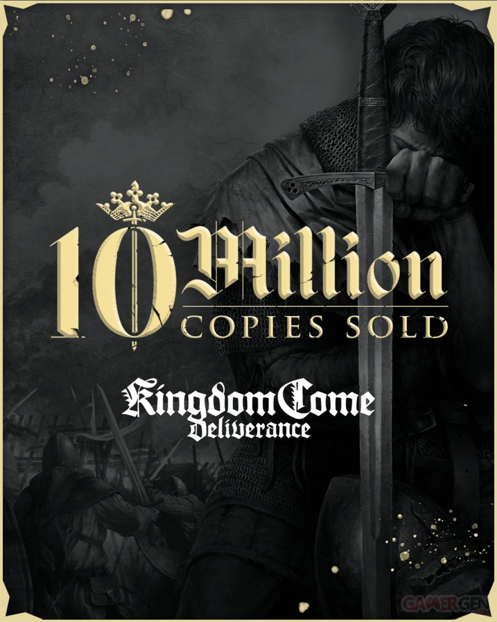 Kingdom Come Deliverance 10 millions ventes