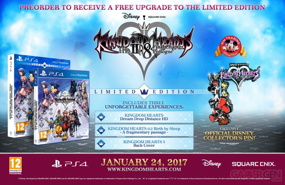 Kingdom Hearts HD 2.8 Final Chapter Prologue Edition Limitée Collector
