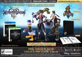 Kingdom Hearts III Deluxe Edition Bring Arts Figures
