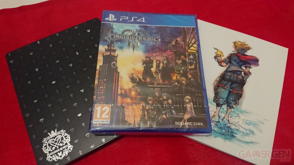 Kingdom Hearts III Deluxe Edition images deballage unboxing (10)