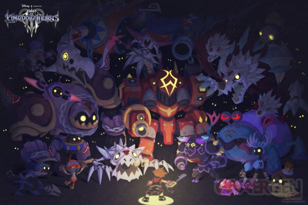 Kingdom Hearts III illustration Halloween 30 10 2018