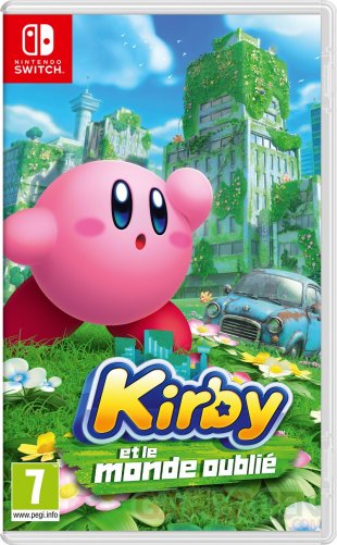 Kirby et le monde oublié jaquette fr 10 02 2022