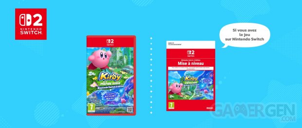 Kirby et le monde oublié Switch 2 Le pays des étoiles 17 08 2025