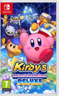 Kirby's Return to Dream Land Deluxe jaquette 13 09 2022