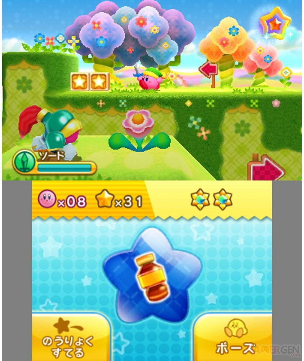 Kirby Triple Deluxe images screenshots 1