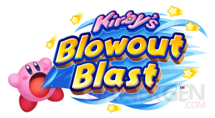 Kirbys Blowout Blast logo