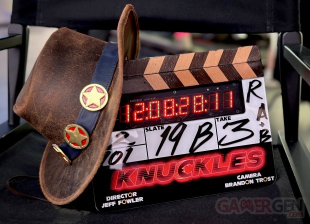 Knuckles TV show série Paramount Plus tournage