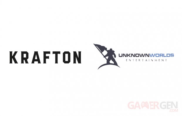 Krafton Unknown Worlds Entertainment logo banner
