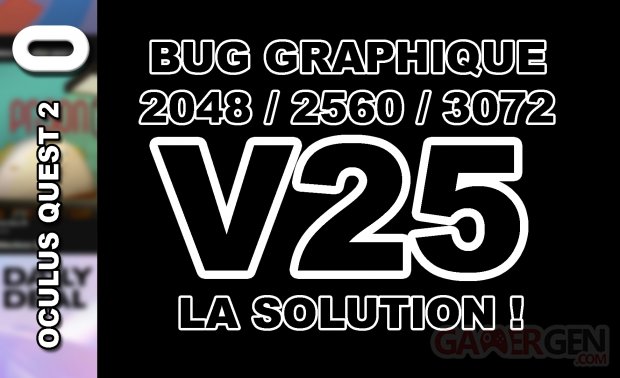 La solution V25
