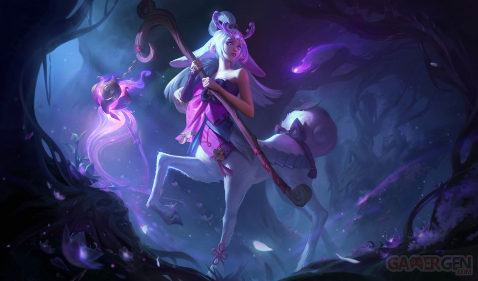 Le Chemin, un mythe ionien  Cinématique Fleur spirituelle 2020 - League of Legends (00)