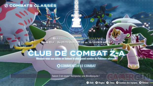 Légendes Pokémon ZA 06 02 12 2025