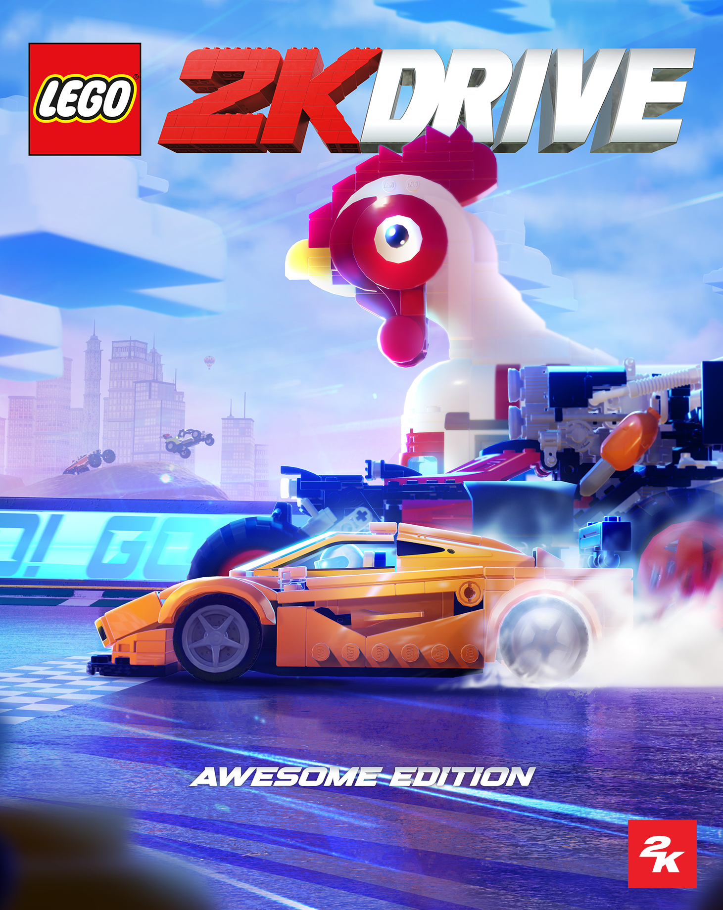 TEST] LEGO 2K DRIVE PS5 : Un monde ouvert à la GTA, des courses à