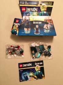 LEGO Dimensions Doctor Who Fun Pack Unboxing deballage tardis k9   03