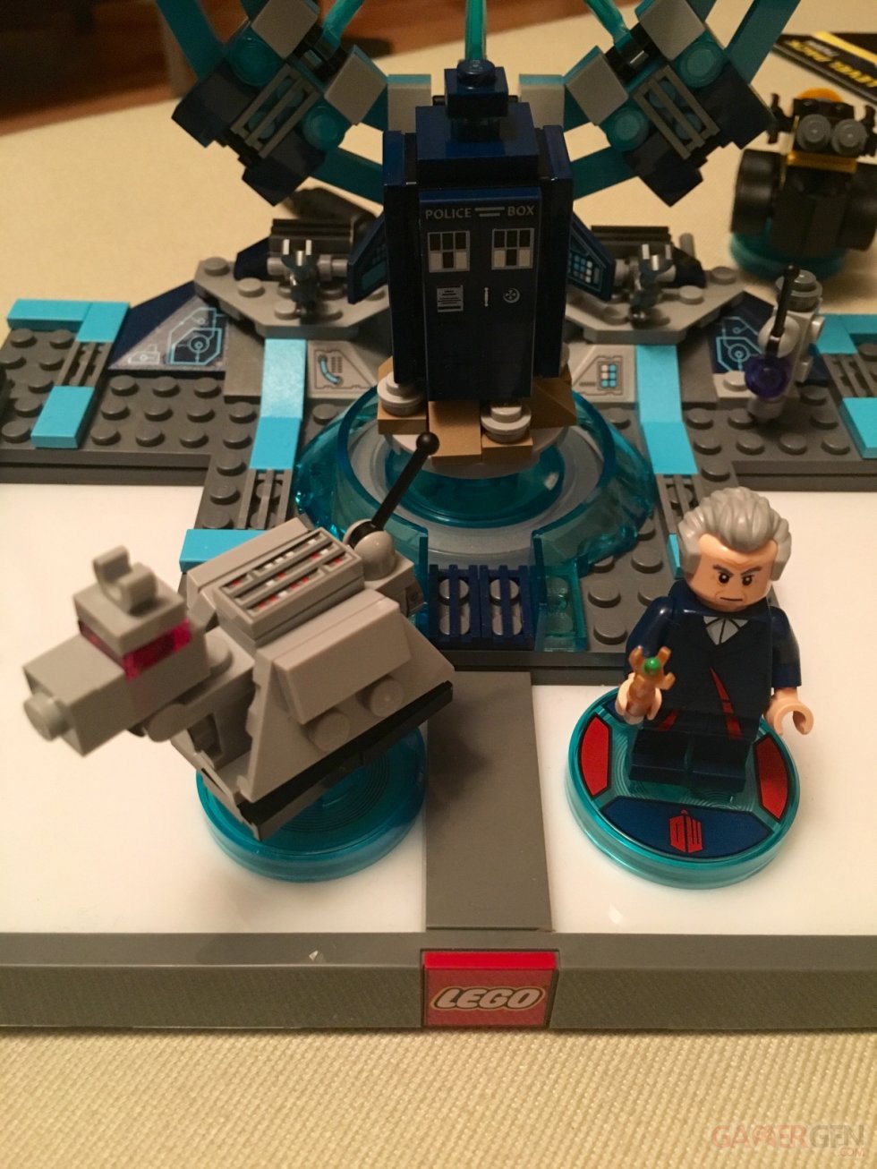 LEGO Dimensions Doctor Who Fun Pack Unboxing deballage tardis k9 - 11