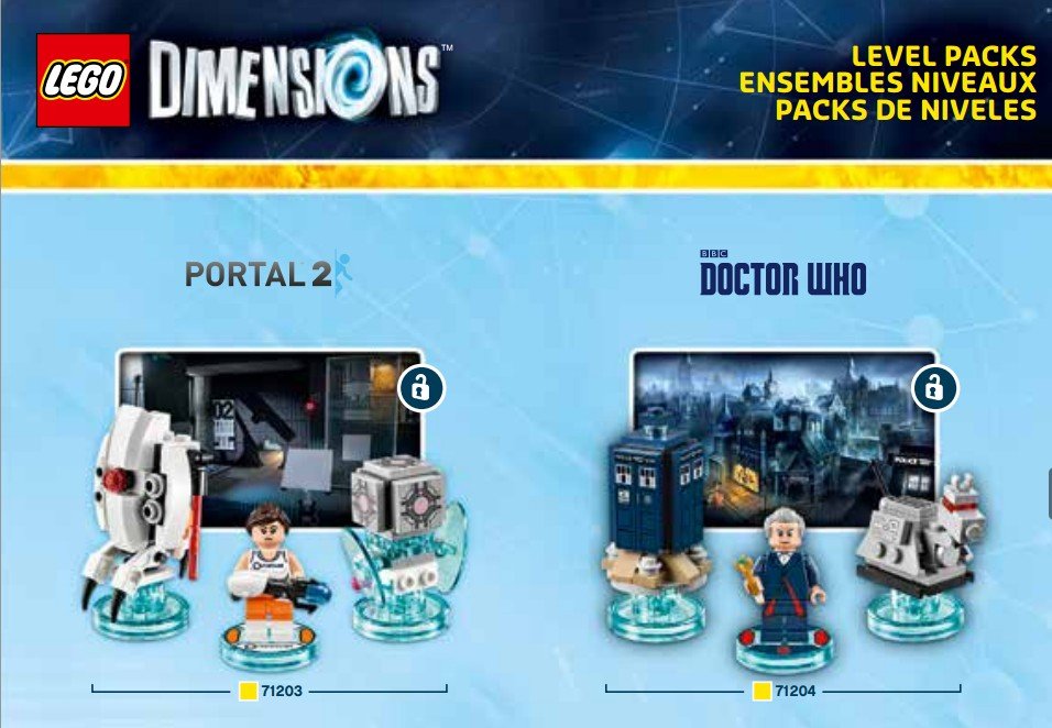 Lego Dimensions Pack (6)