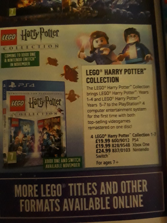 LEGO Collection Harry Potter - Jeux Nintendo Switch