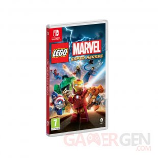 LEGO Marvel Super Heroes Switch jaquette cover 2021