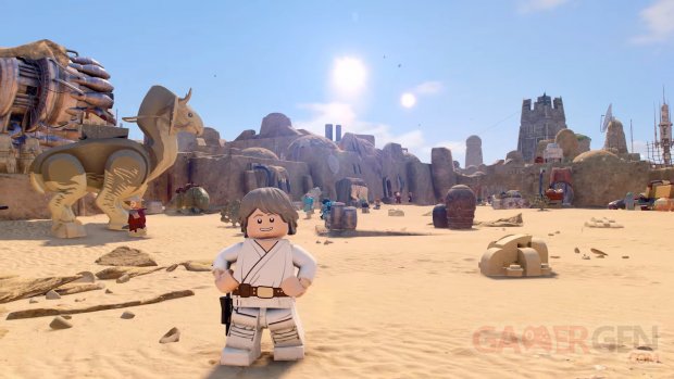 LEGO Star Wars La Saga Skywalker head