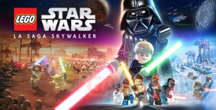 LEGO Star Wars La The Skywalker Saga key art banner FR