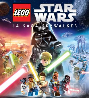 LEGO Star Wars La The Skywalker Saga key art FR