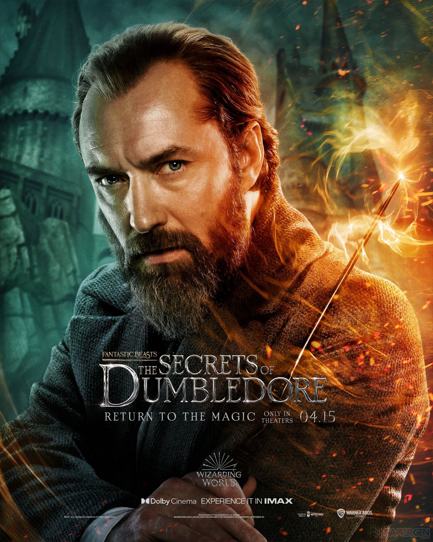 MAJ CINEMA : Les Animaux Fantastiques : Les Secrets de Dumbledore, les  acteurs prennent la pose sur une série d'affiches, bientôt un nouveau  trailer - GAMERGEN.COM