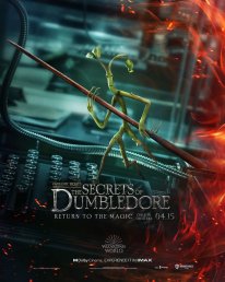 Les Animaux Fantastiques Les Secrets de Dumbledore affiche 06 22 02 2022