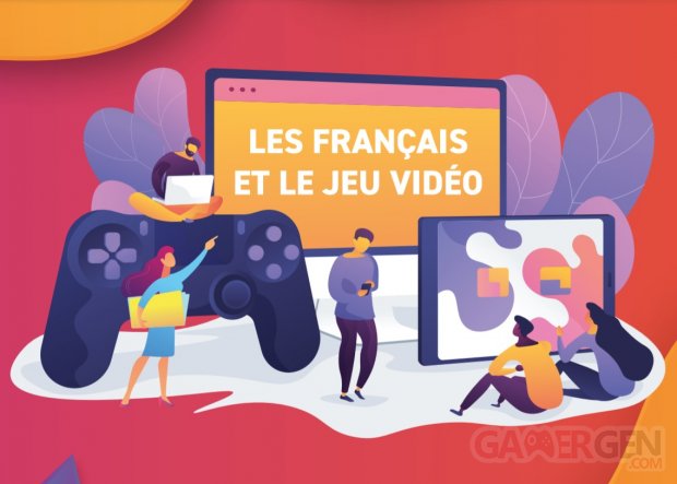 Les Français et le jeu vidéo étude 2020 SELL head