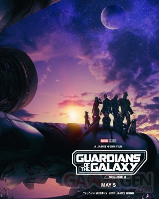 Les Gardiens de la Galaxie Vol 3 poster 01 12 2022
