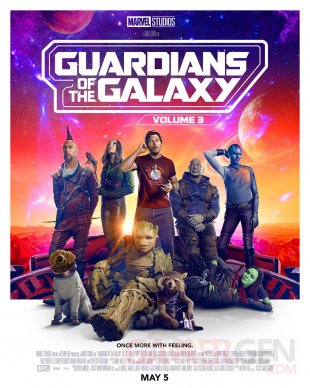 Les Gardiens de la Galaxie Volume 3 poster 13 02 2023