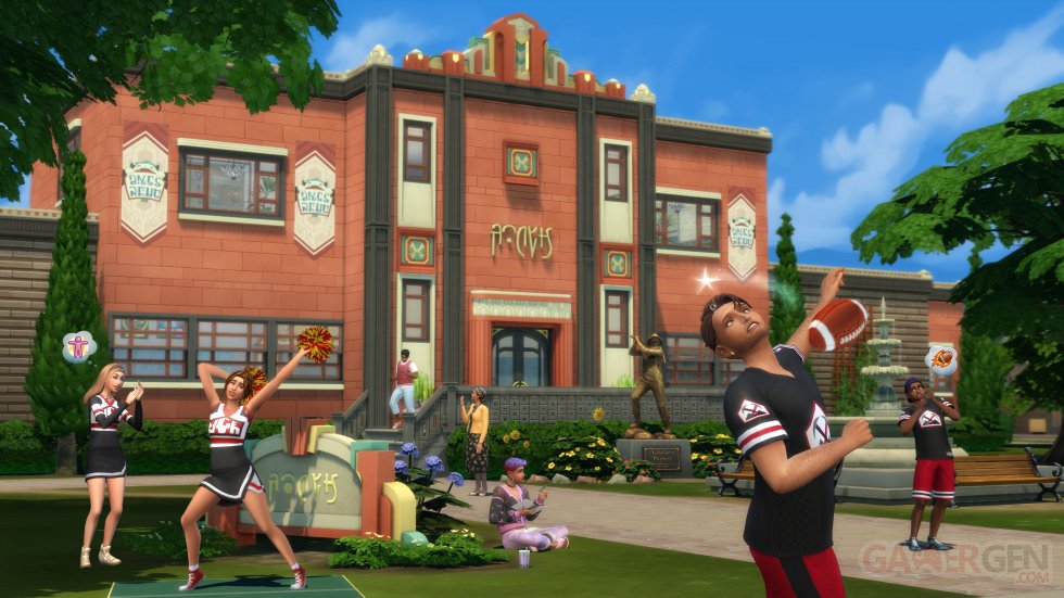 Les Sims 4 Années lycée  images (1)