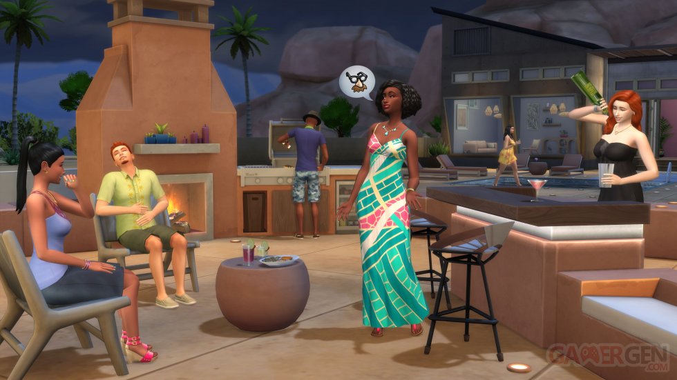 Les Sims 4 kits Premiers looks et Luxe dans le désert02