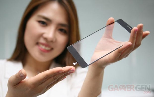 LG Innotek capteur empreinte biometrique vitre tactile