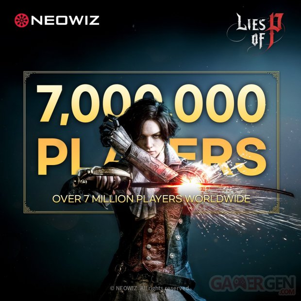 Lies of P Neowiz Games 7 millions joueurs