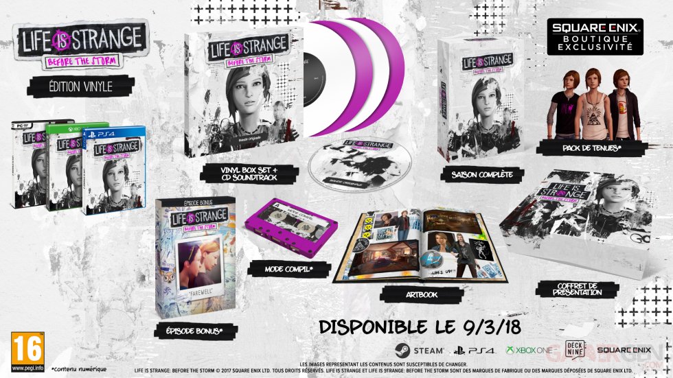 Life is Strange Before Strom Edition Limitée Vinyle (2)