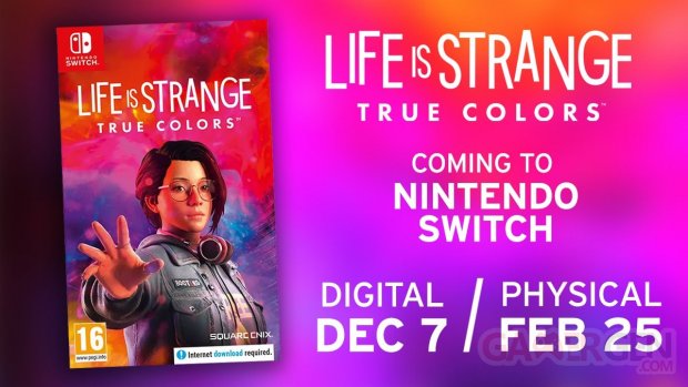 Life is Strange True Colors 24 11 2021 Switch date sortie