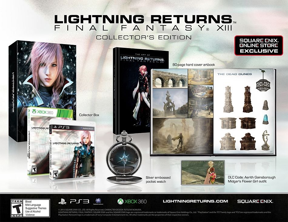 Lightning Returns Final Fantasy XIII collector US