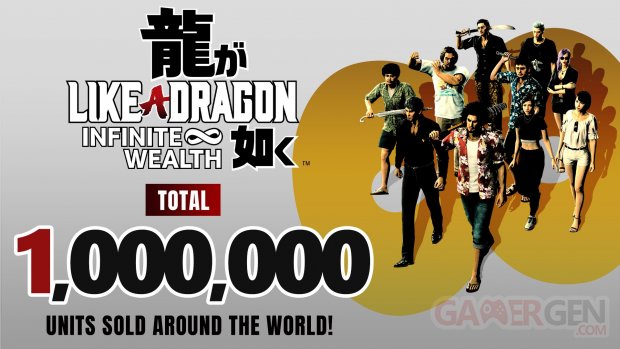 Like a Dragon Infinite Wealth 1 million
