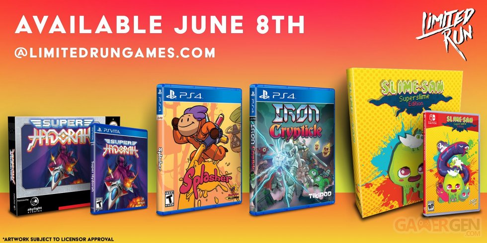 Limited Run Games Splasher